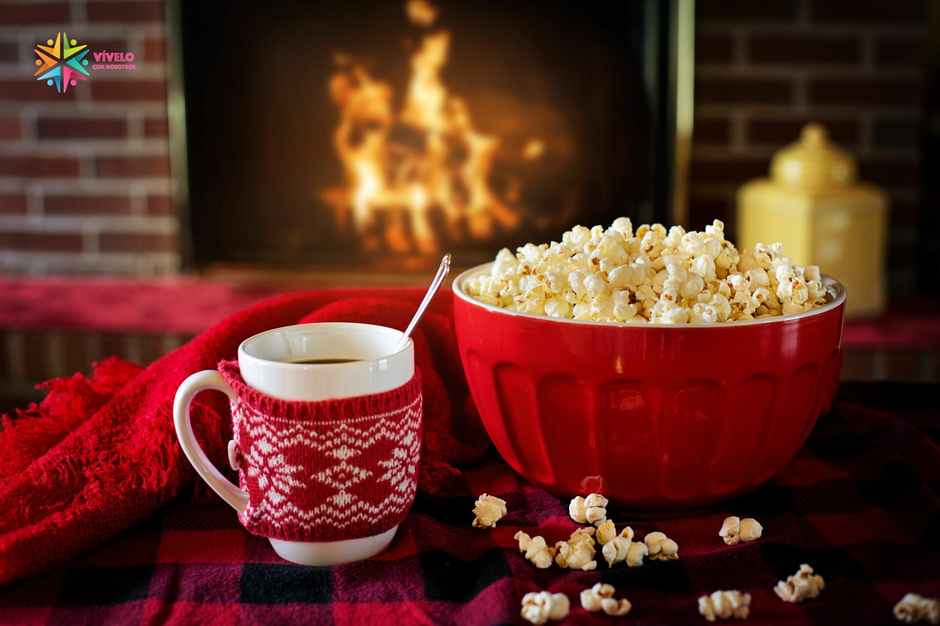 Tarde de Pelis, Chimenea y Palomitas