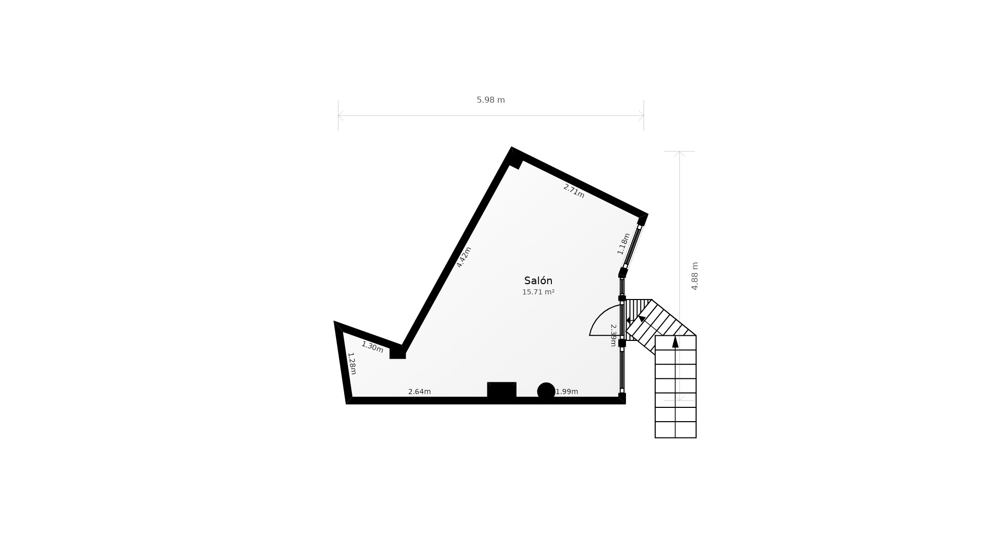 PLANOS LOCAL COMERCIAL EL VENDRELL VIVELO CON NOSOTROS