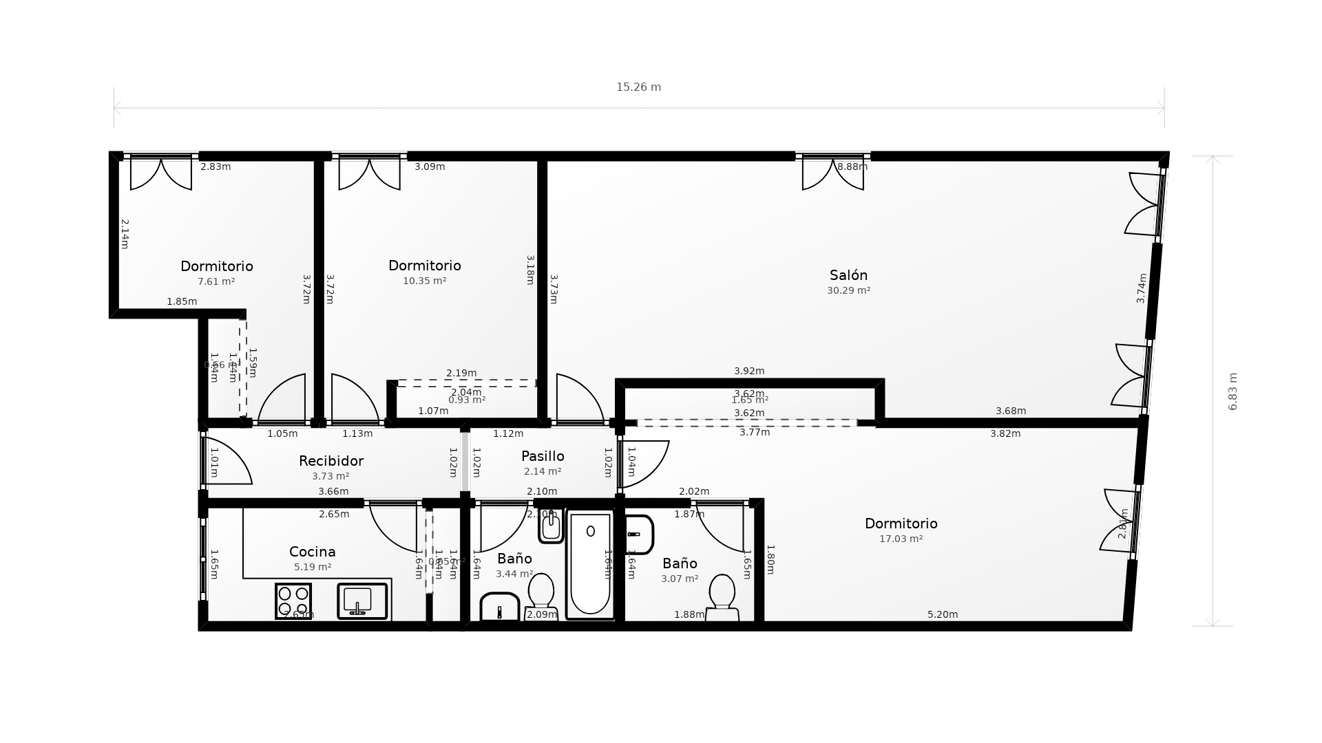 Planos Piso Duplex en Ronda. Vívelo Con Nosotros